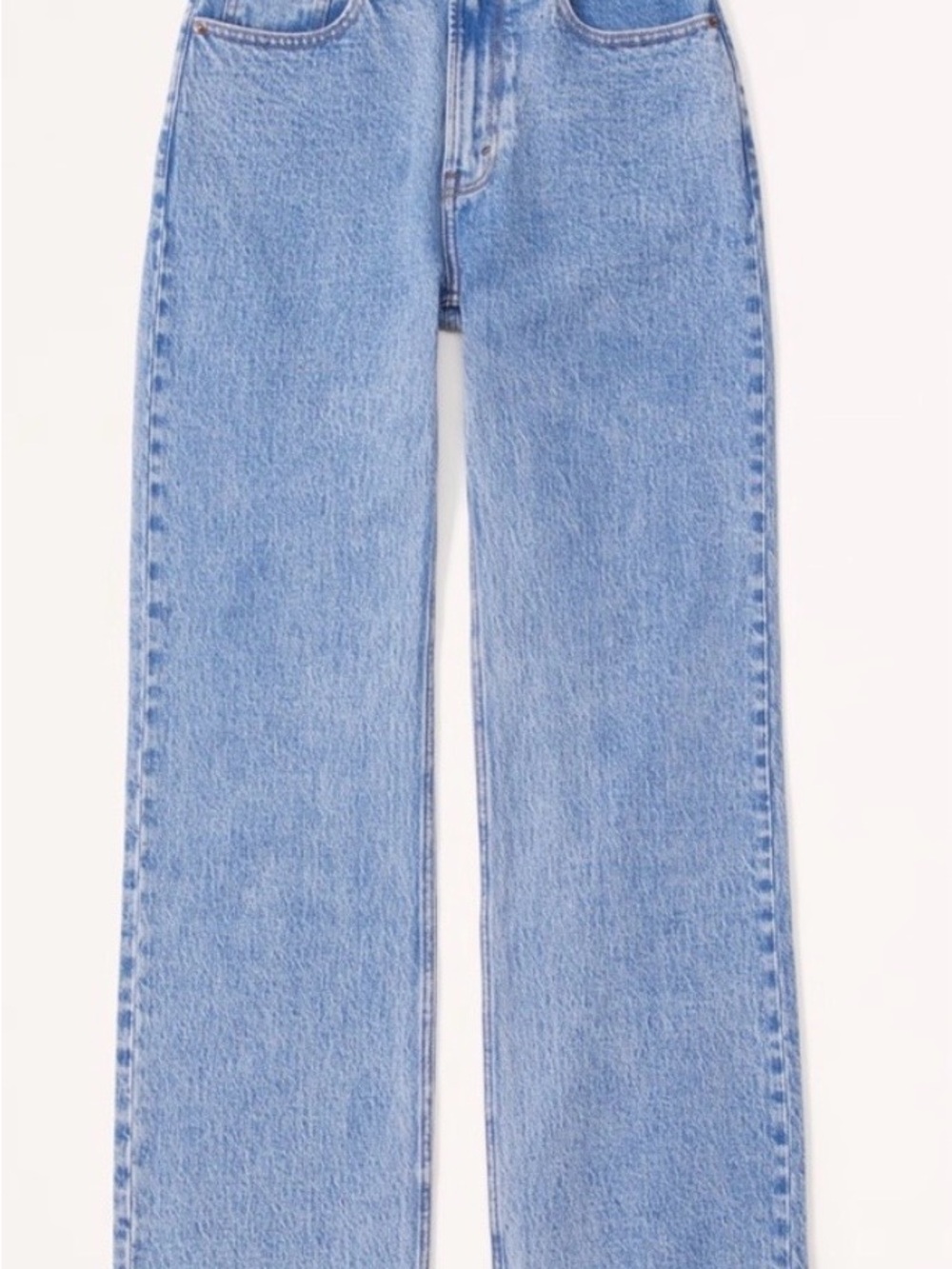 Abercrombie & Fitch Light Blue Wide Leg Jeans